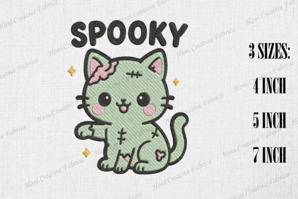 Cute Zombie Cat Spooky Halloween: A Designer's Review
