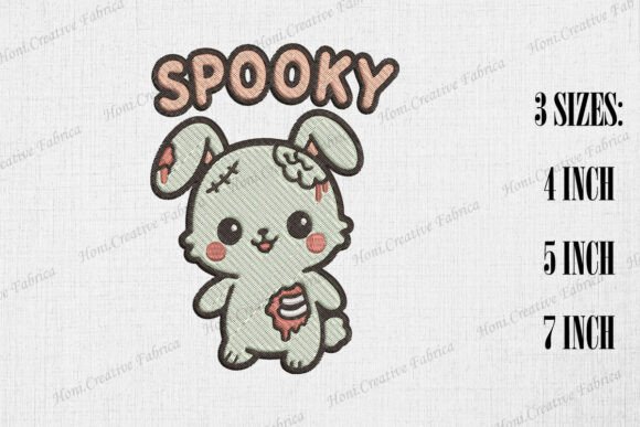 Cute Zombie Rabbit Spooky Halloween Review