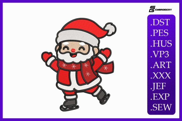 Festive Christmas Santa Skating: A Designer's Review