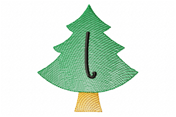 Review: Christmas Tree Letter L for Holiday Collections