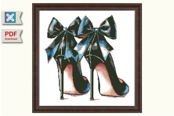 Review: Cross Stitch Pattern High Heel Shoes for Merch