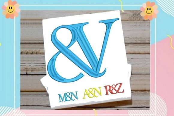 Review: Interlocking Ampersand Letter V Monogram