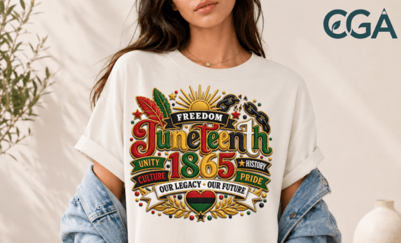 Review: Juneteenth 1865 Embroidery PNG for Real Projects