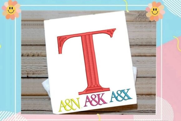 Review: Letter T Split Monogram Logo for Pro Embroidery