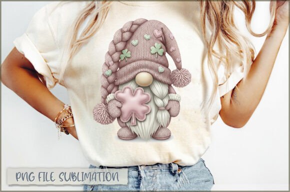Review: St. Patricks Day Gnome Embroidery PNG for Gifts