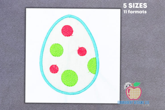 Reviewing the Decorative Easter Egg Applique for Real Projects